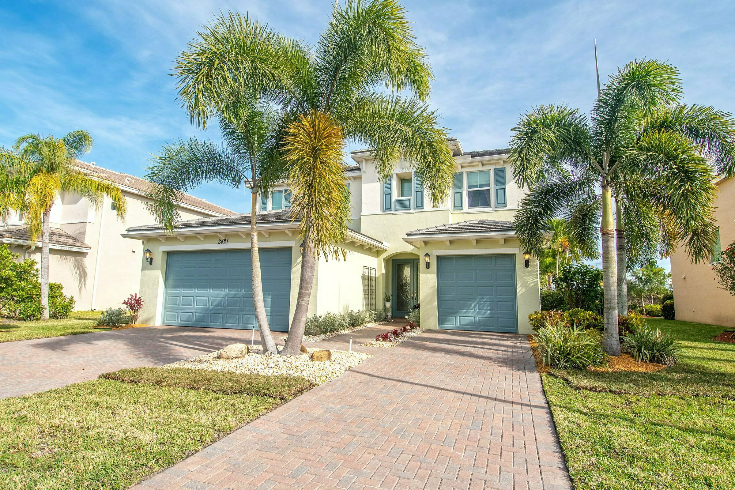 House Front (a) for 2421 Bellarosa Circle, Royal Palm Beach, FL 33411 - © Flat Fee Florida Realty